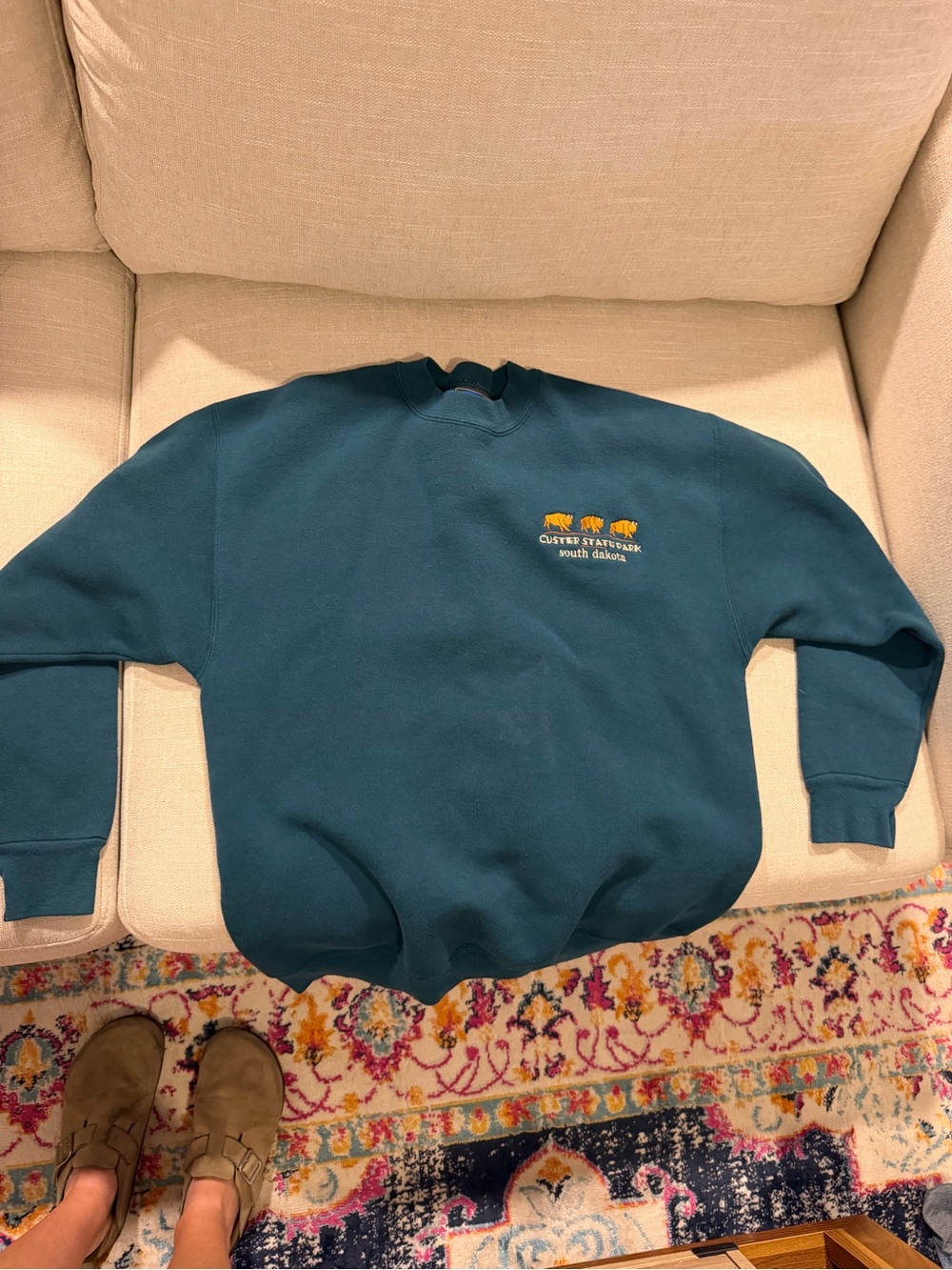 Crewneck Sweatshirt - Teal